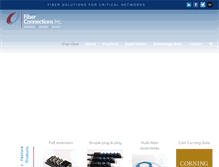 Tablet Screenshot of fiberc.com